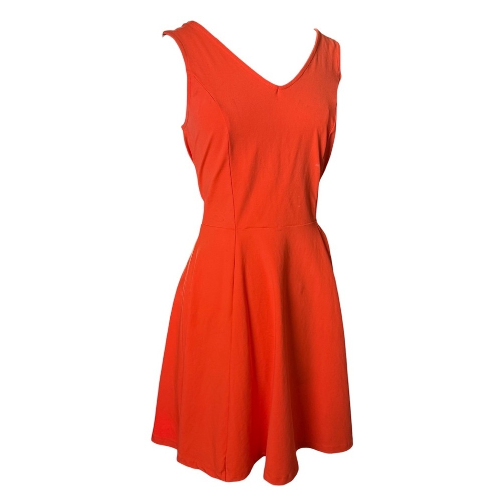 Cynthia Rowley Orange Fit & Flare Dress. Small
